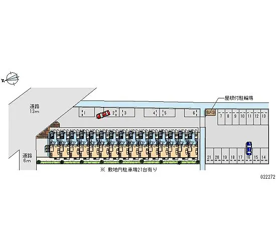 ★手数料０円★一宮市今伊勢町馬寄　月極駐車場（LP）